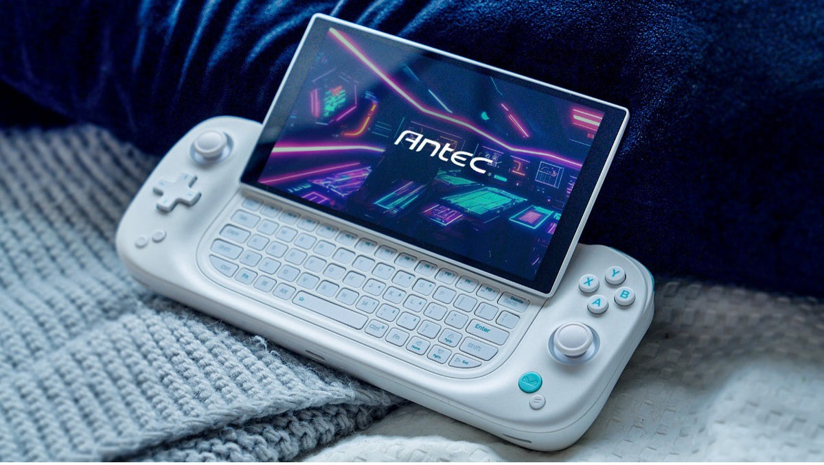 Antec Core HS Handheld Console with 6" 1080p IPS Floating Screen, AMD Ryzen 7 7840U Processor, 16GB RAM, 512GB SSD, WiFi 6E, Windows 11 Home - White
