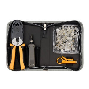 Sprotek 53 piece basic network tool kit