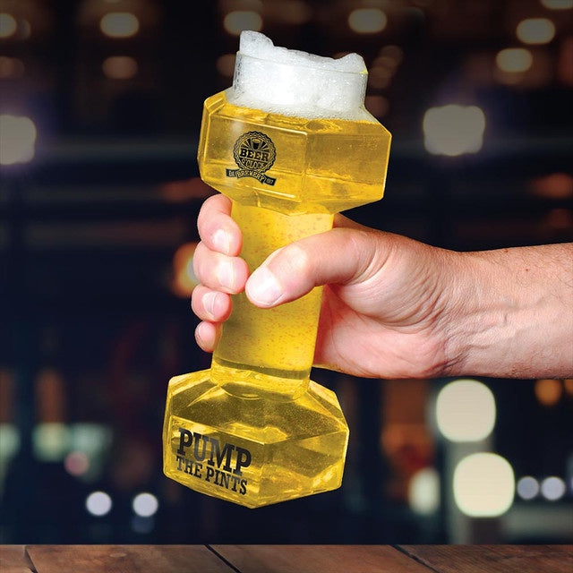 Dumbbell Beer Glass V2