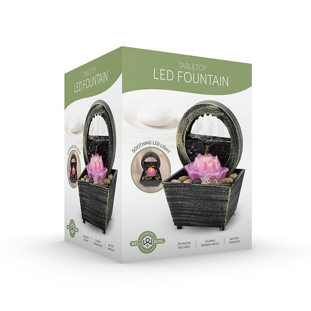 Tabletop LED Water Fountain
