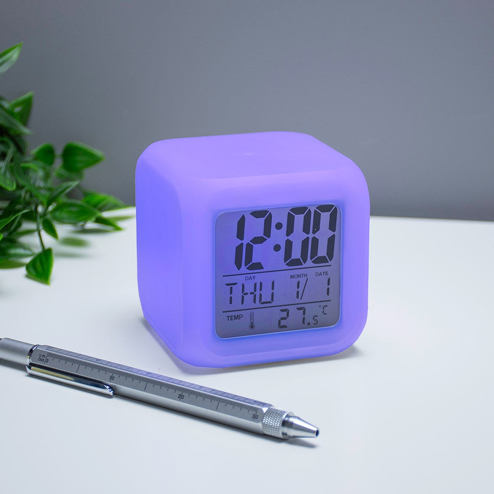 LED Colour Change Digital Clock