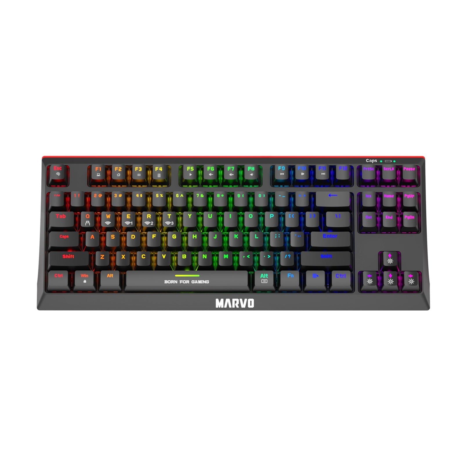 Marvo Scorpion KG953W UK red switches