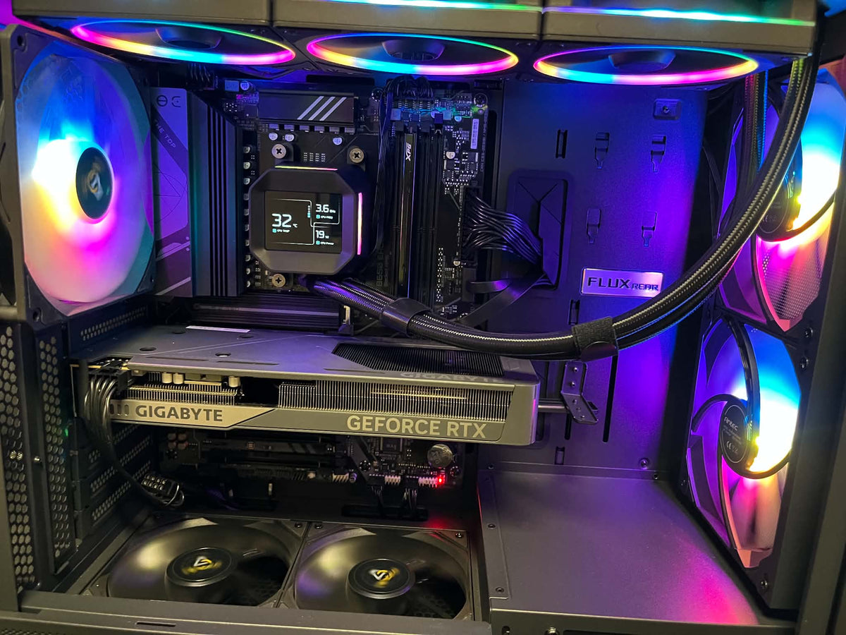 Antec Flux Rear Gaming PC