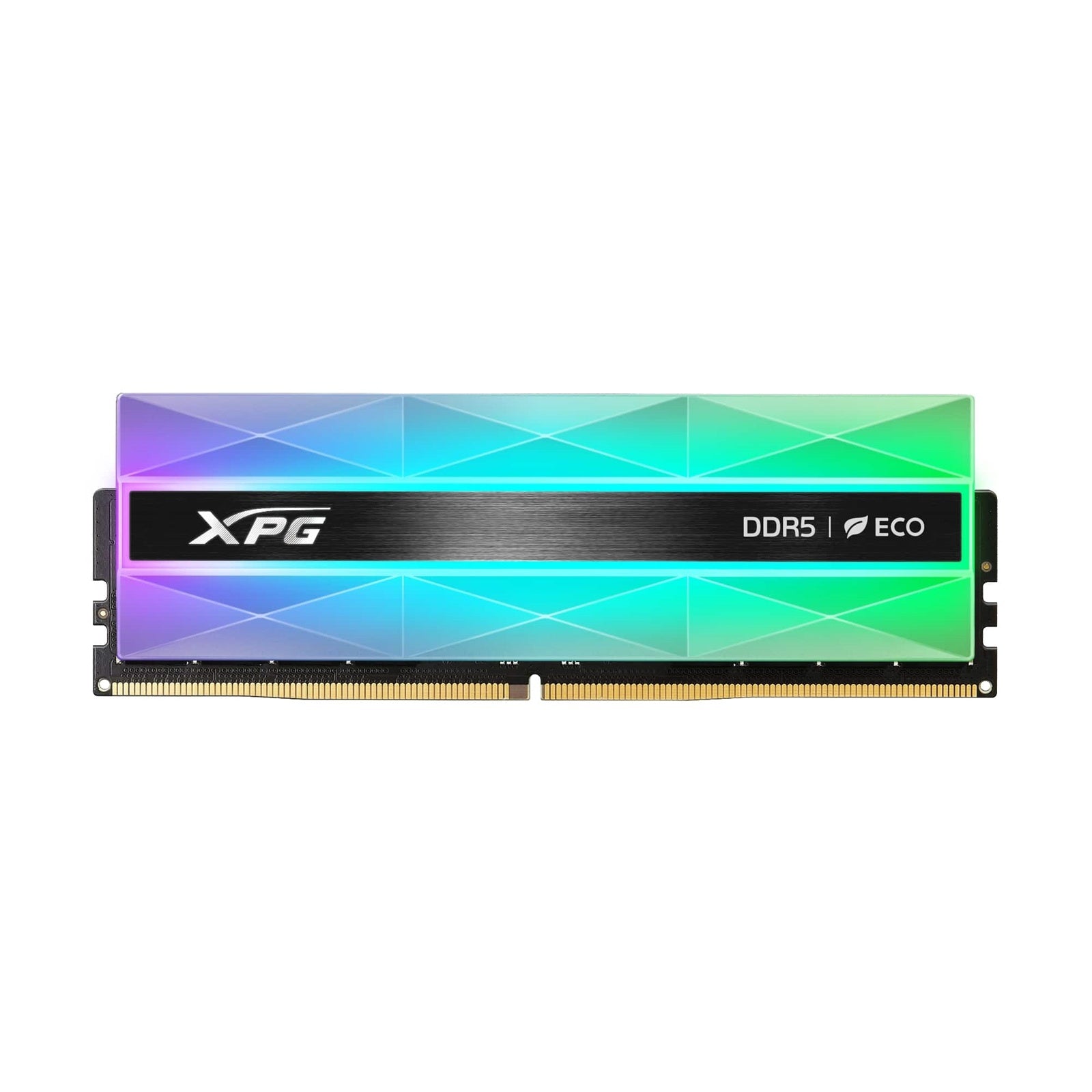 Adata LANCER NEON AX5U6400C3216G-CLANRSG DDR5 6400MHz, 16GB, (1 x 16GB) CL32, 1.4v, Retail, Silver RGB System Memory, Using Eco-Friendly Material