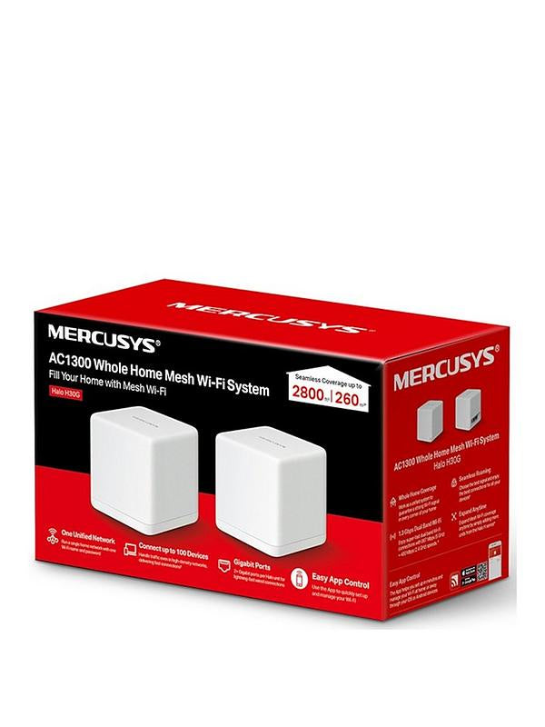 Mercusys Halo H50G (2-pack) AC1900 Whole Home Mesh Wi-Fi System