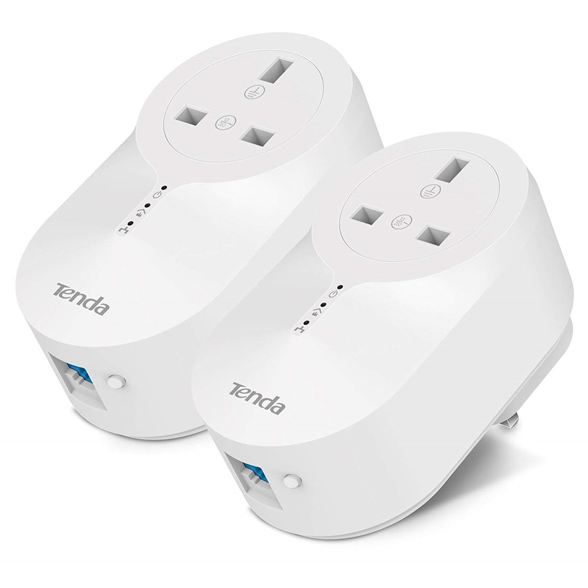 Tenda PH6 1000Mbps AV1000 Gigabit Passthrough Powerline Adapter Kit