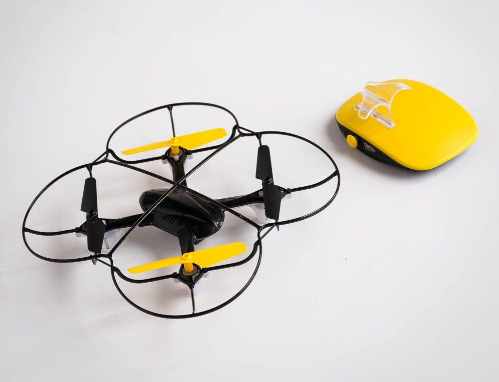 Motion Control Quadcoptor Yellow