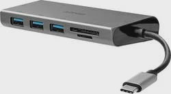 LINDY 43278 DST-Mini Plus USB-C Laptop Mini Docking Station with 4K HDMI